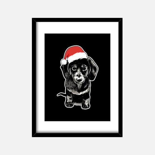 Adorable Cadeau De Noël Teckel De Noël – Image 5