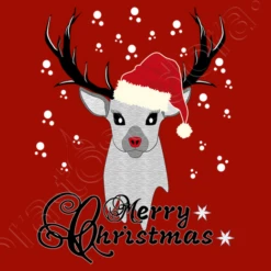 Affiche De Renne De Noël