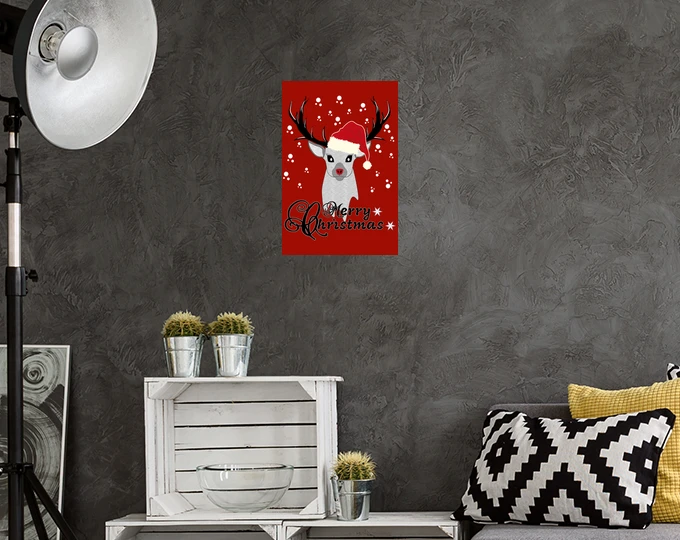 Affiche De Renne De Noël – Image 3