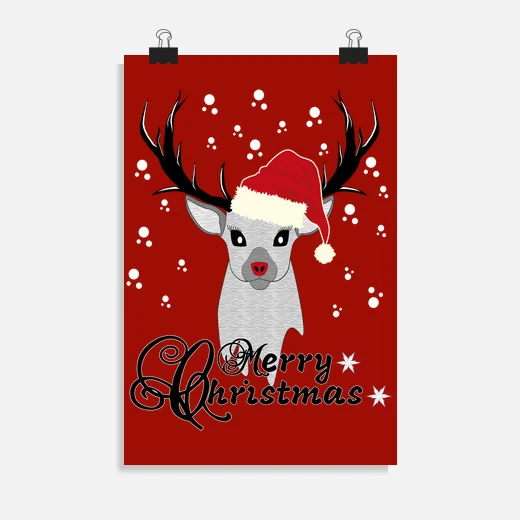 Affiche De Renne De Noël – Image 11