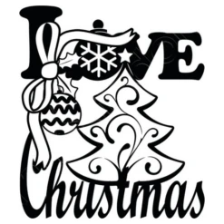 Amour Love Boucle D39arbre De Noël Sur