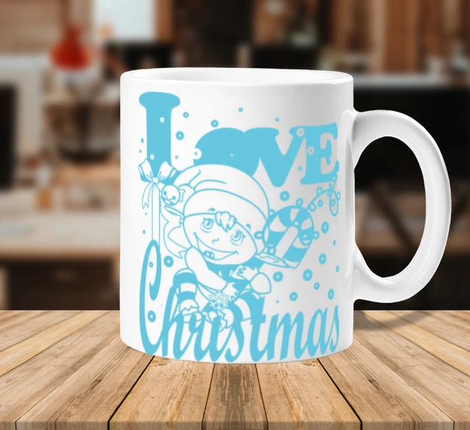 Amour Love Elfe De Noël Lumières En Ble – Image 2