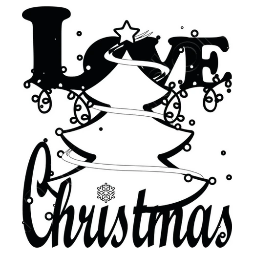 Amour Love Lumières De Sapin De Noël Su