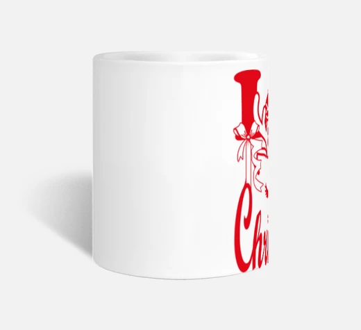 Amour Love Noël Renne En Rouge – Image 4