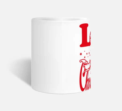 Amour Love Noël Traîneau En Rouge – Image 4