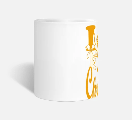 Amour Love Renne De Noël En Orange – Image 4