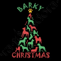 Arbre De Chien De Noël Qui Aboie