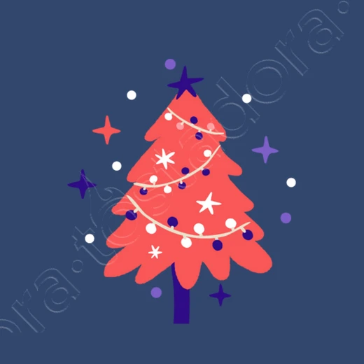 Arbre De Noël Avec Des Guirlandes Lumin – Image 13