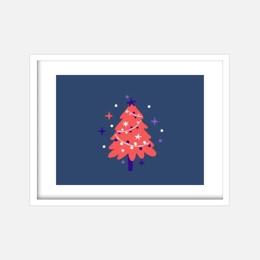 Arbre De Noël Avec Des Guirlandes Lumin – Image 20