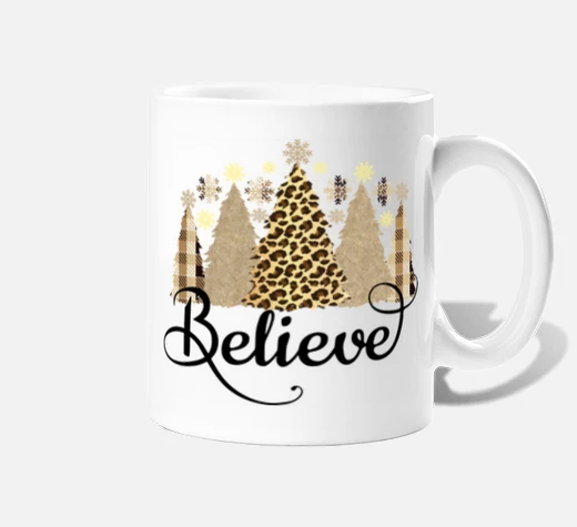 Arbre De Noël Croire Gold – Image 3