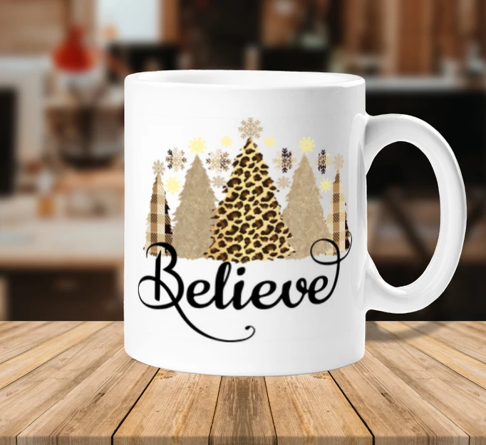 Arbre De Noël Croire Gold – Image 2