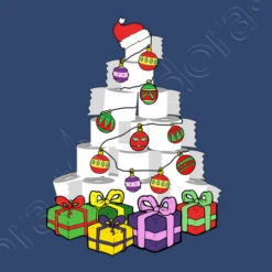 Arbre De Noël En Papier Toilette