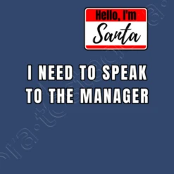 Bonjour Je Suis Le Père Noël Gestionnai