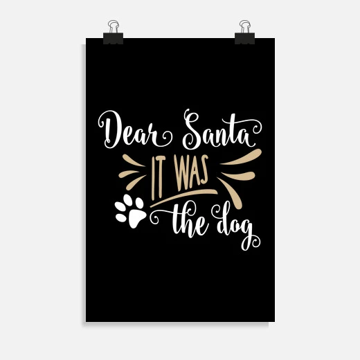 Cher Père Noël C39était Le Chien – Image 8