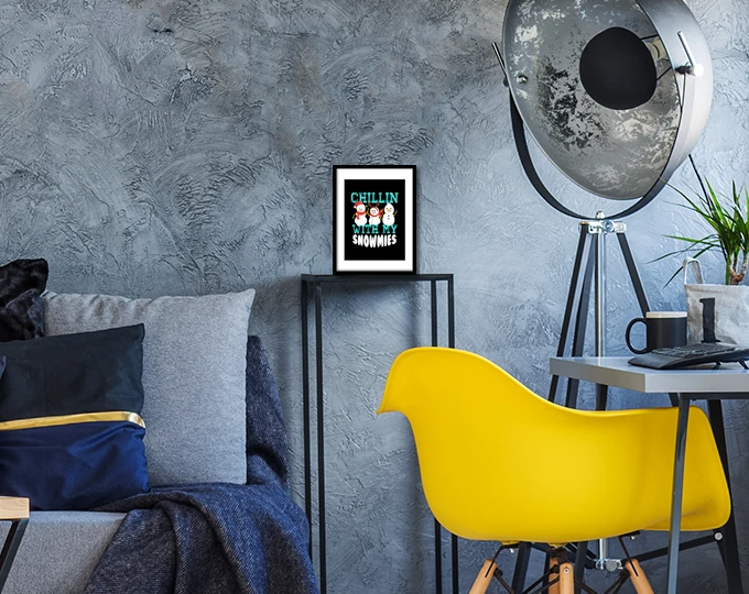 Chillin Avec Mes Snowmies Noël – Image 3