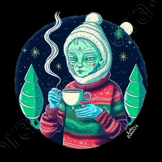 Extraterrestre De Noël