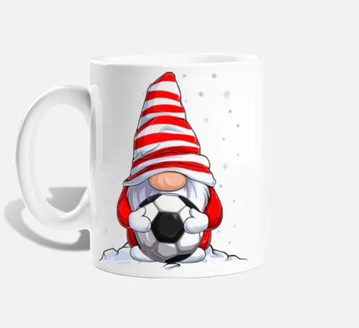 Gnome De Noël Avec Ballon De Foot – Image 5