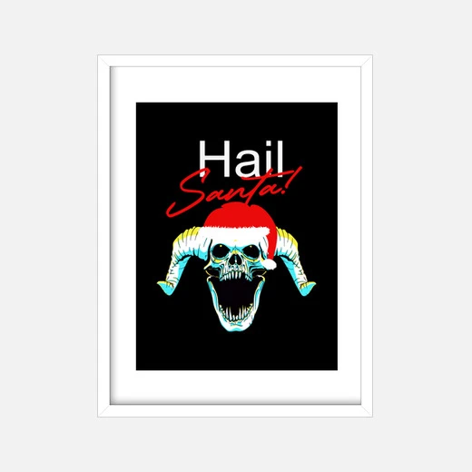 Grêle Père Noël Crâne Drôle Noël – Image 20