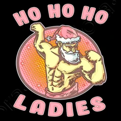 Ho Ho Ho Mesdames Père Noël Cadeau Humo