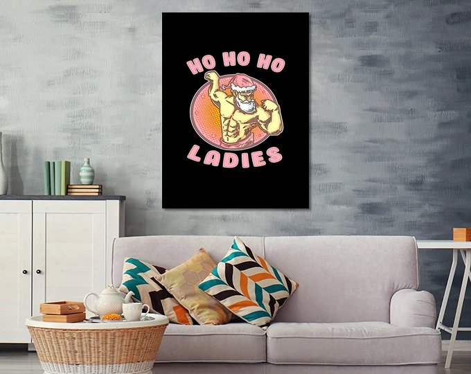 Ho Ho Ho Mesdames Père Noël Cadeau Humo – Image 12