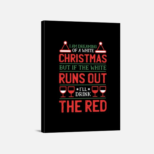 Je Rêve De Vin Rouge De Noël Blanc – Image 2