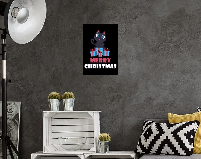 Joyeux Noël Chaton Cadeaux Pour Chat – Image 3