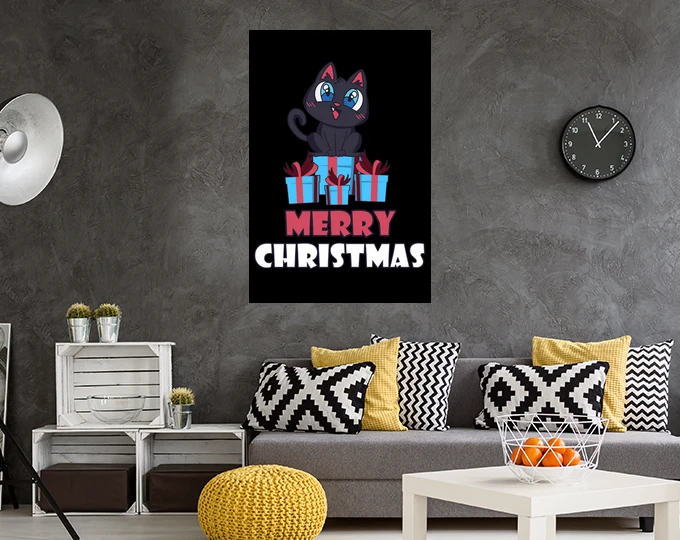 Joyeux Noël Chaton Cadeaux Pour Chat – Image 12