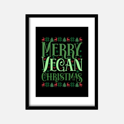 Joyeux Noël Végétalien Style Moche – Image 11