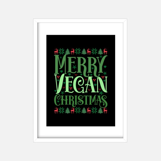 Joyeux Noël Végétalien Style Moche – Image 20