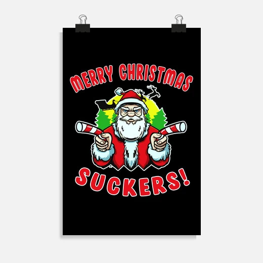 Joyeux Noël Ventouses Père Noël – Image 5