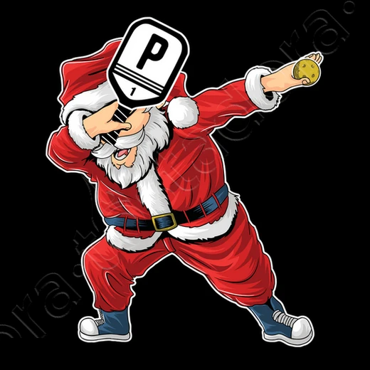 Le Père Noël Au Pickleball Le Père Noël – Image 16