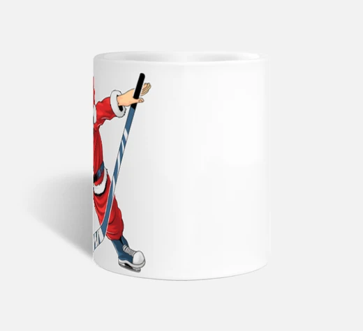 Le Père Noël De Hockey Tamponnant – Image 4