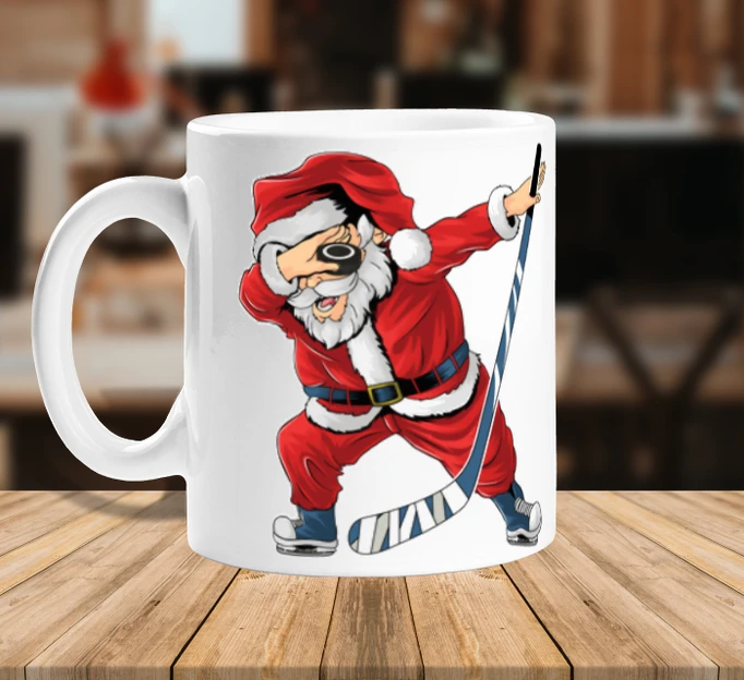 Le Père Noël De Hockey Tamponnant – Image 2