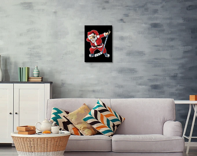 Le Père Noël De Hockey Tamponnant – Image 6