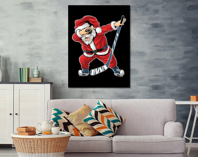 Le Père Noël De Hockey Tamponnant – Image 12