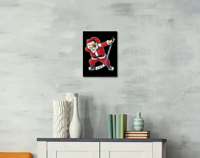 Le Père Noël De Hockey Tamponnant – Image 3