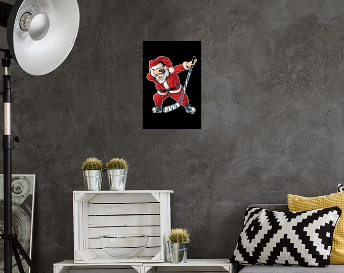 Le Père Noël De Hockey Tamponnant – Image 3