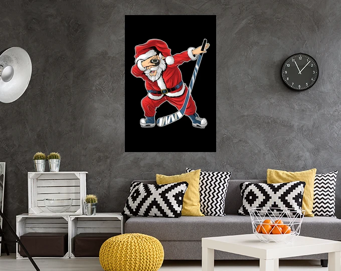 Le Père Noël De Hockey Tamponnant – Image 12