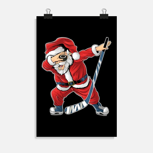 Le Père Noël De Hockey Tamponnant – Image 14