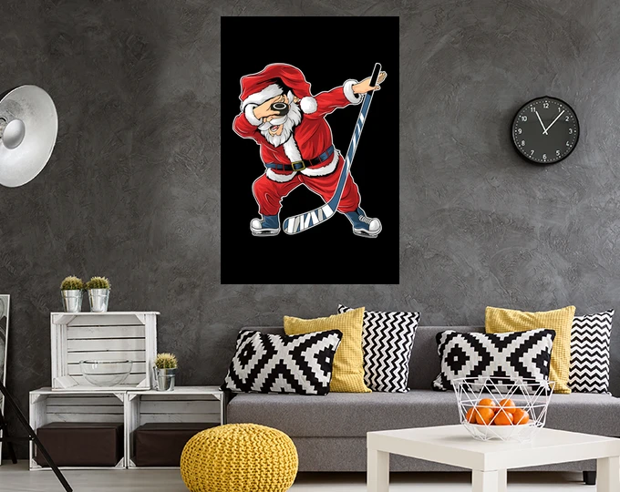 Le Père Noël De Hockey Tamponnant – Image 15