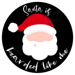 Le Père Noël Est Barbu Comme Moi