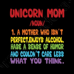 Licorne Maman Nom Noël Anniversaire