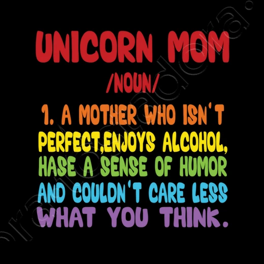 Licorne Maman Nom Noël Anniversaire – Image 10