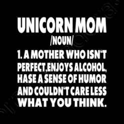 Licorne Maman Nom Noël Anniversaire