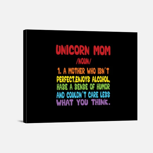 Licorne Maman Nom Noël Anniversaire – Image 11