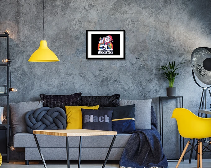 Licorne Père Noël Arc En Ciel Heure D39 – Image 12