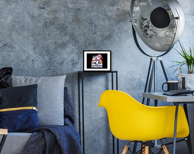 Licorne Père Noël Arc En Ciel Heure D39 – Image 3