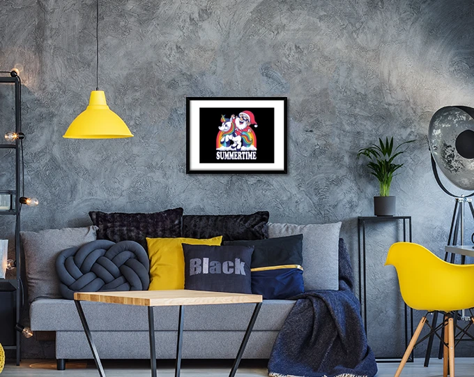 Licorne Père Noël Arc En Ciel Heure D39 – Image 15