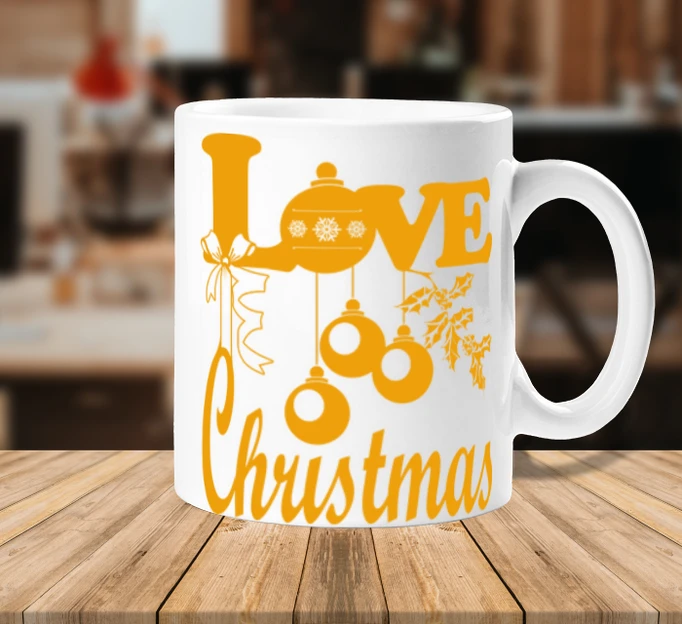 Love Love Décorations De Noël En Orange – Image 2