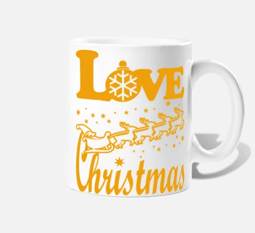 Love Love Traîneau De Noël En Orange – Image 3